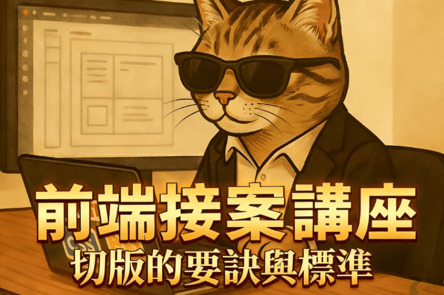 前端接案講座：切版的要訣與標準！職人的敲門磚