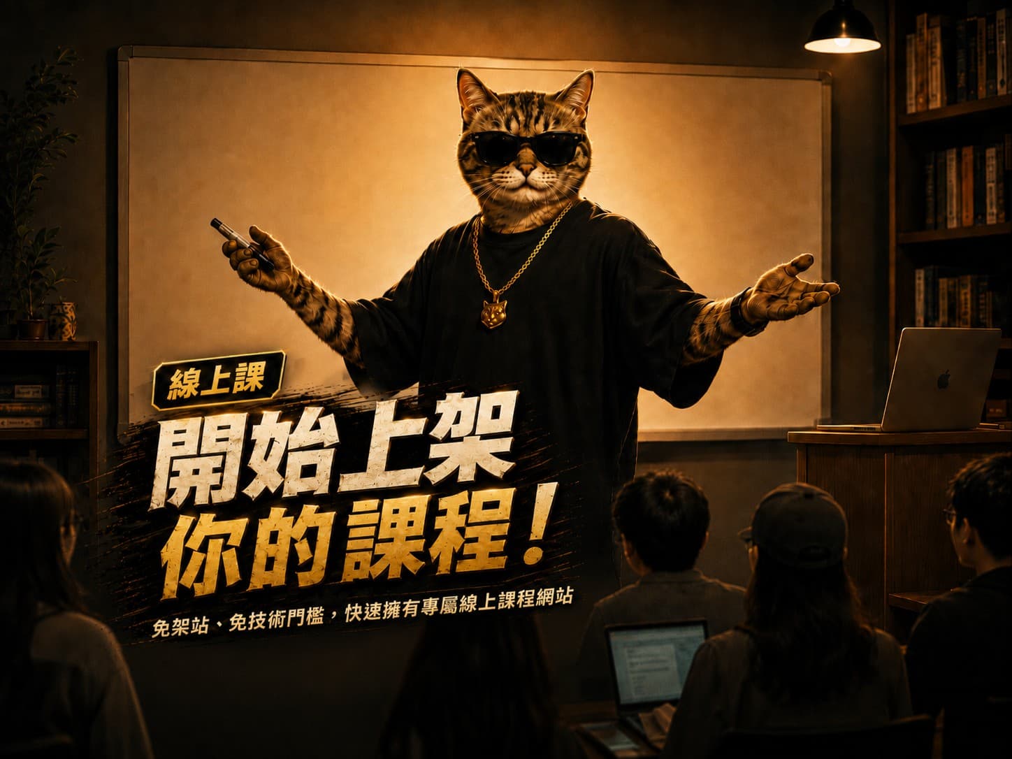 開始上架你的課