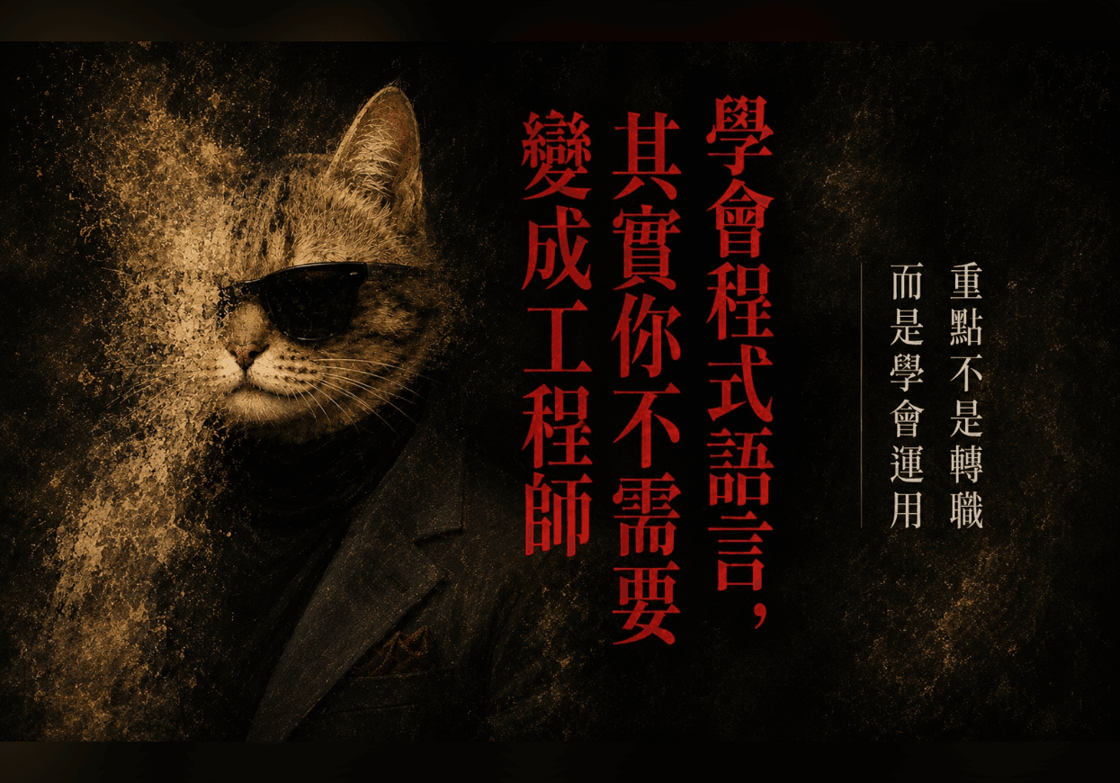 其實你不需要變成工程師